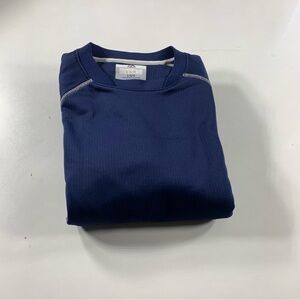 Majestic Cage Sweater Navy w/ Front Side Pockets Youth Large